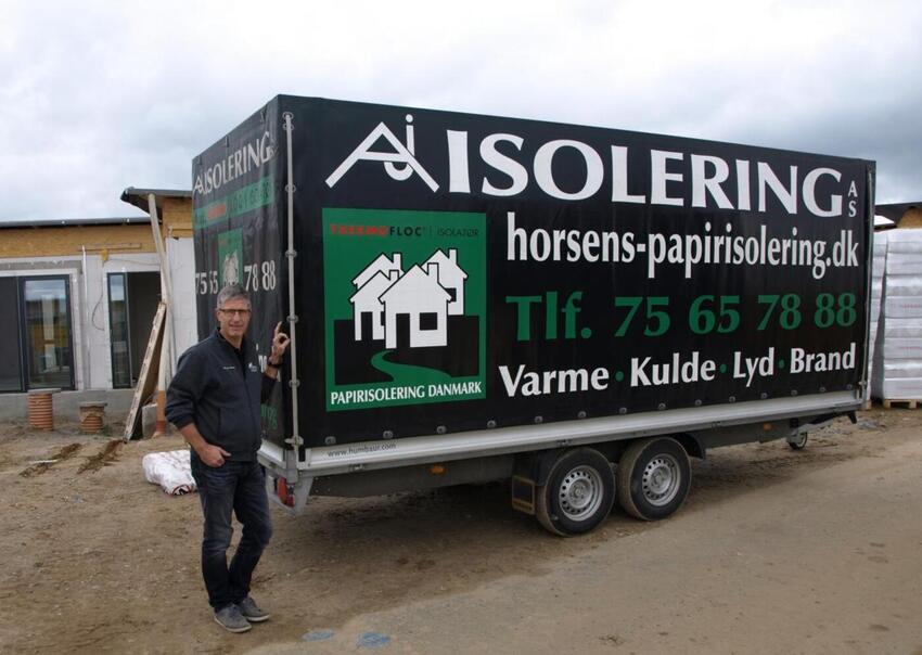 Papirisolering er med til at gøre Rødtjørnen mere grøn