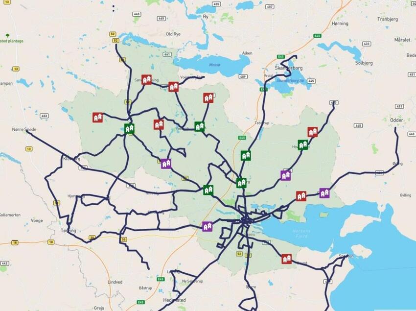 Nyt rutenet for busser er på tegnebrættet