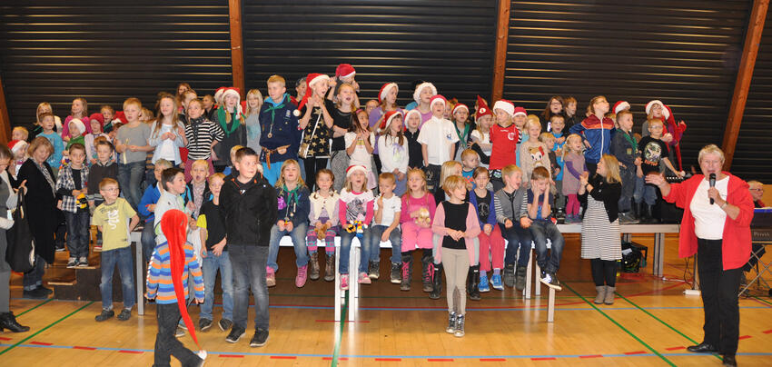 Red Barnets Juletræsfest i Hovedgårdhallen