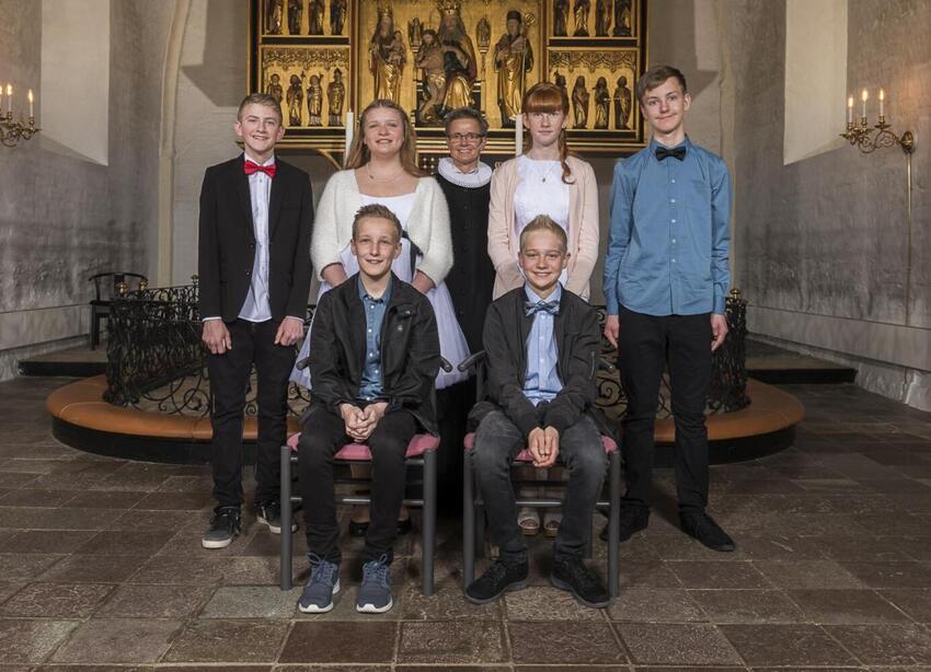 Konfirmeret i Østbirk Kirke