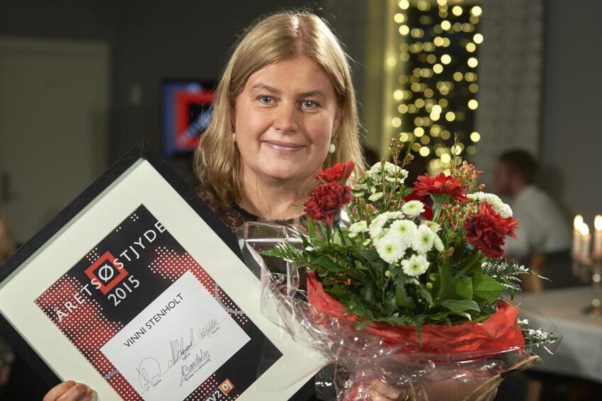 Vinni Stenholt blev Årets Østjyde 2015