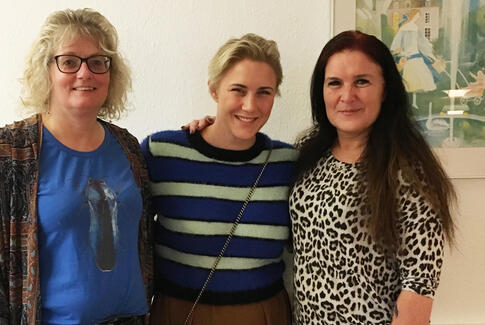 Frivilligt knofedt for krisecenter for kvinder