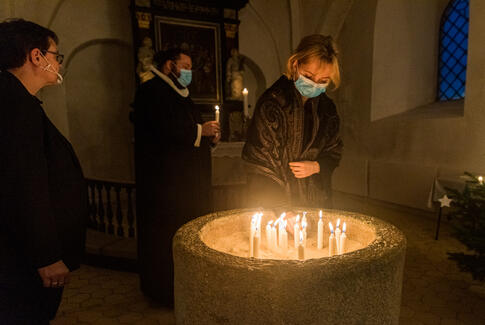 Smuk Santa Lucia-gudstjeneste i Søvind