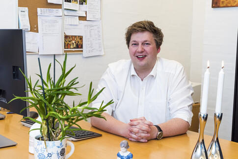 Søren Jensen en ung mand fra Gammel Ry