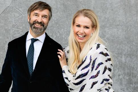 Martin Brygmann og Tina Müller