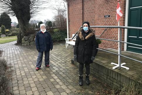 Walk and talk på Østbirk kirkegård i februar måned