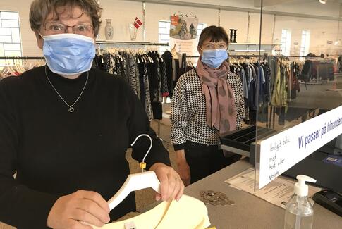 Alle Blå Kors- genbrugsbutikker er klar til genåbning