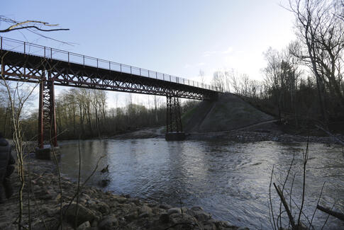 Undgå at stimle sammen ved Den Genfundne Bro