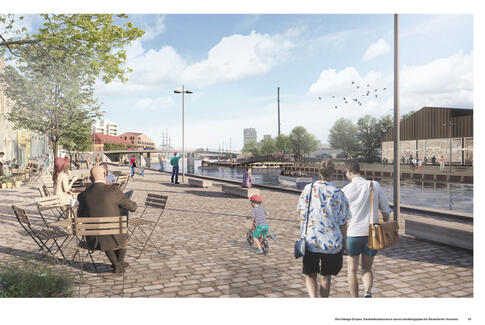 Nu er der fundet et vinderteam der skal arbejde videre med udviklingsplanen for Åkvarteret