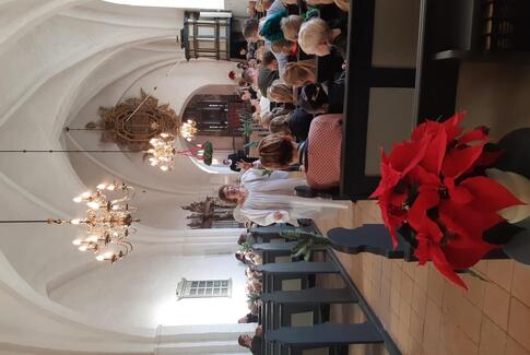 Folkeskole og kirke går hånd i hånd gennem krisen