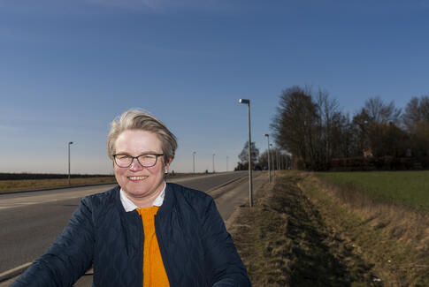 Så kom der lys på Supercykelstien