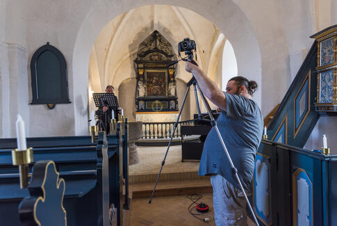 Lokal filmkunst i Søvind