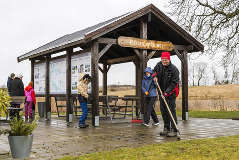 Underup smukkeseres til foråret