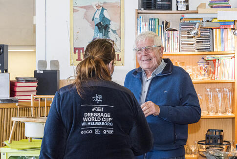 Velbesøgt loppemarked i Hundslund