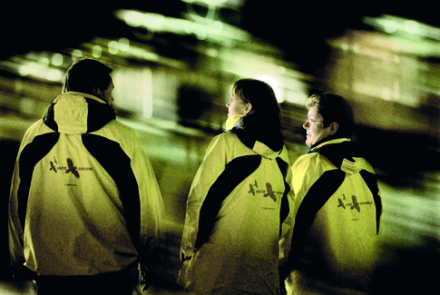 Natteravnene på vej til Gedved