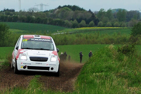 Nielsen og Brodersen forsvarer deres foreløbige 2. plads i rally DM