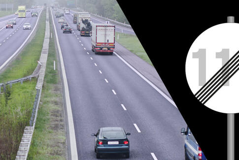 Hastighedsgrænsen hæves på E45 i Trekantområdet og på Esbjergmotorvejen