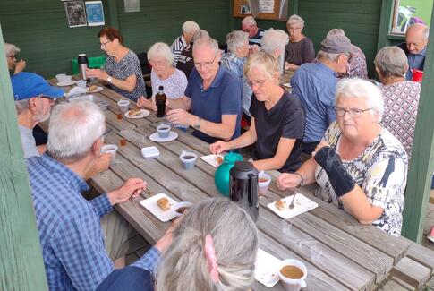 Festlig indvielse af krolfbaner i Østbirk