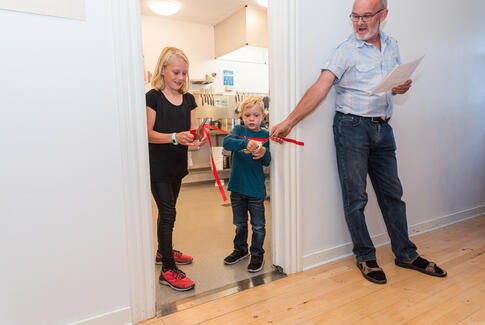 Grumstrups nyeste køkken officielt indviet