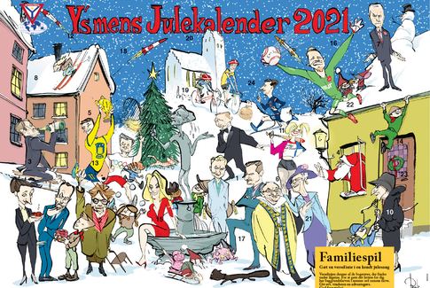Y's Men's Julekalenderen 2021 er i handlen