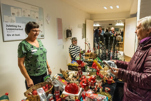 Traditionelt julemarked på Gedvedhus
