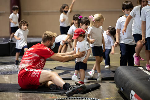 DGI Verdensholdet spreder julestemning i Argentina