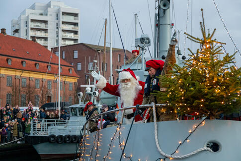 Julemanden kom til Horsens