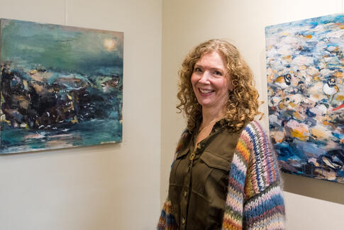 Fuldt hus til fernisering