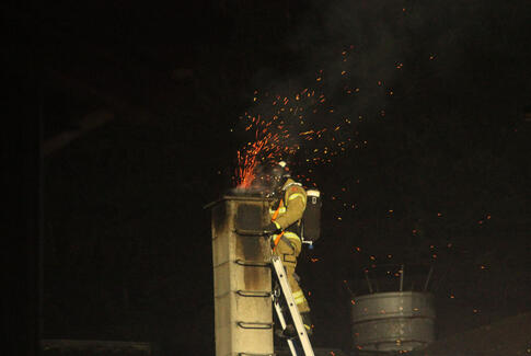 112: Skorstensbrand i Underup