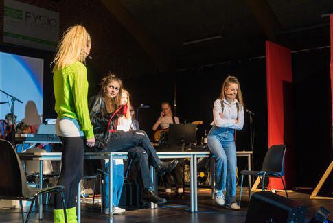 Teaterkoncert på Egebjergskolen