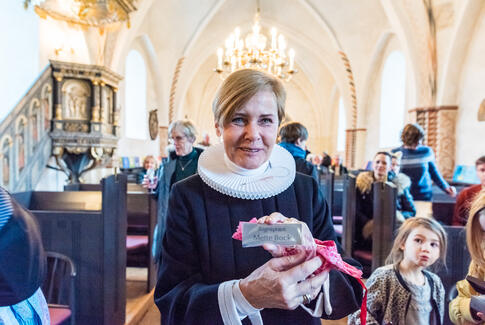 Indsættelse af Mette Bock i Østbirk kirke