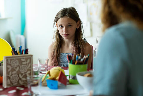 Tal med børn om krigen i Ukraine