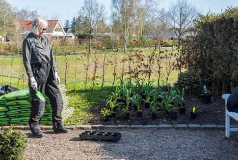 Østbirk kirkegård klar til flot forår