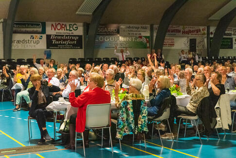 Skøn seniorfest i Brædstrup
