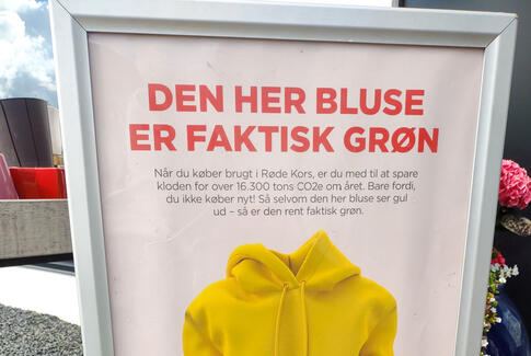 Den gule trøje er grøn