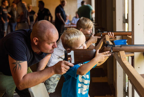 Fugleskydning i Østbirk