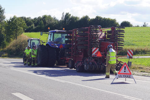 Mindre kemikalieudslip ved Brædstrup