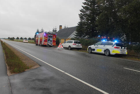Brand på Silkeborgvej i Brædstrup