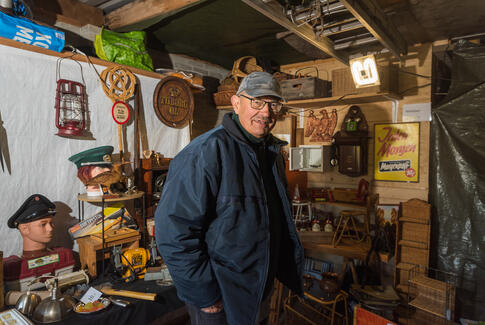 Østbirk Avis på loppemarked