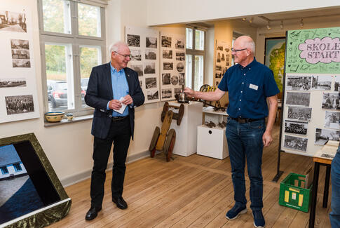 Rund fødselsdag fejret med flot udstilling