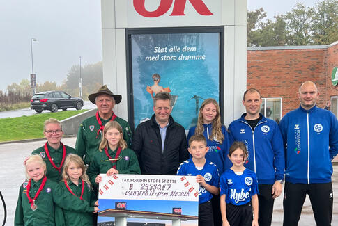 OK havde 29.330,57 kroner, der brændte i lommen.