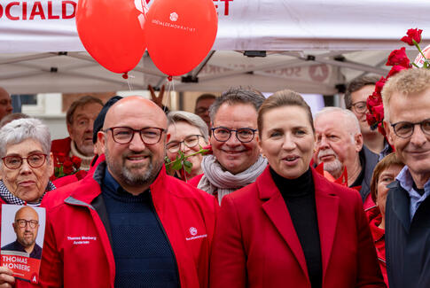 Mette Frederiksen besøgte Horsens