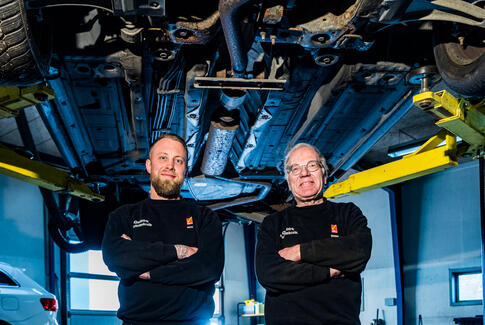 Bennys Auto står i et generationsskifte