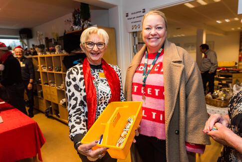 Velbesøgt julemarked i Gedved