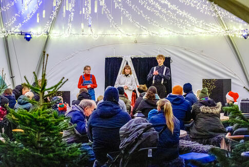 Juleteater og risengrød