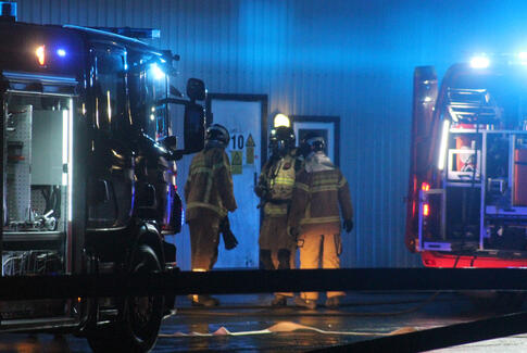 Brand på Øskovvej i Brædstrup