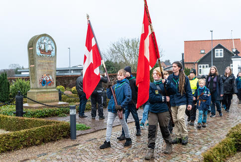 Spejdernes Nytårsparade og familiegudstjeneste
