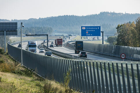 Rekordlav hastighed på motorvejene giver klimagevinst