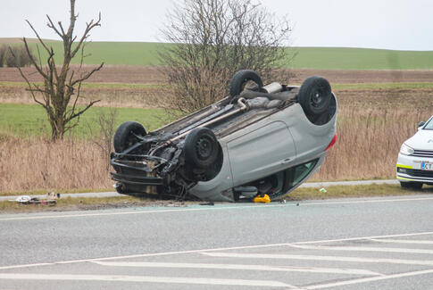Færdselsuheld på Horsensvej ved Nim i Brædstrup