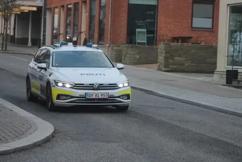 Politi til stede i Brædstrup med flere patruljer